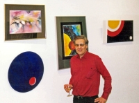 Paul Douglas at his Vernissage at Carl Schurz Haus, Freiburg, Germany